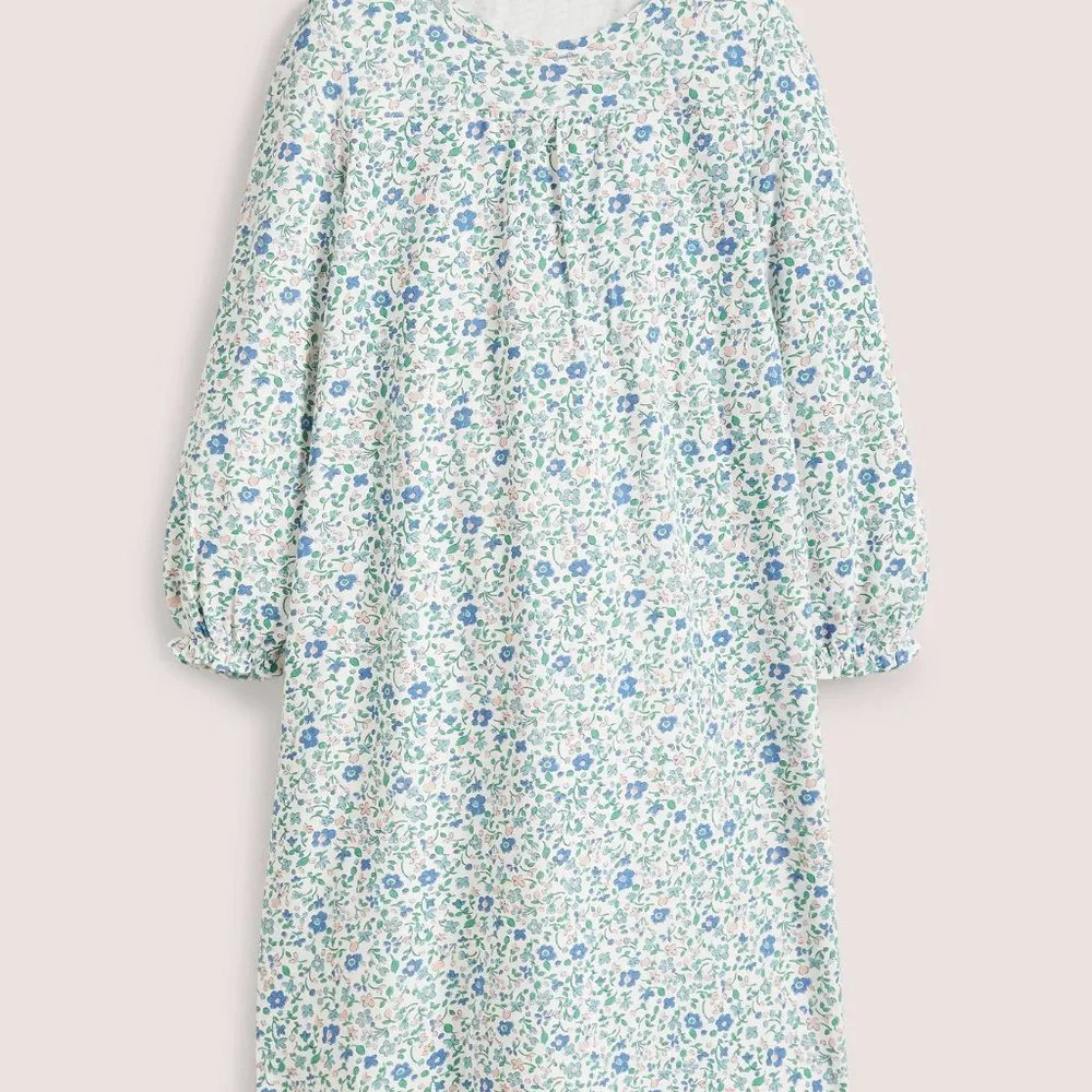 NWT Mini Boden Printed Long-sleeved Nightie
